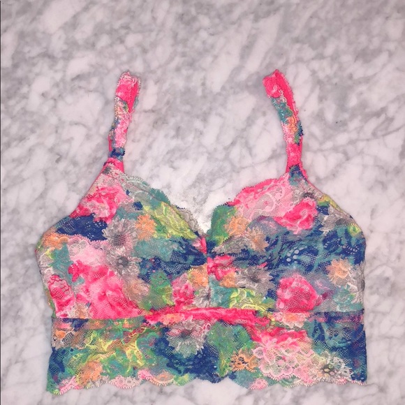 multi colored bralette